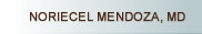 Noriecel Mendoza, MD